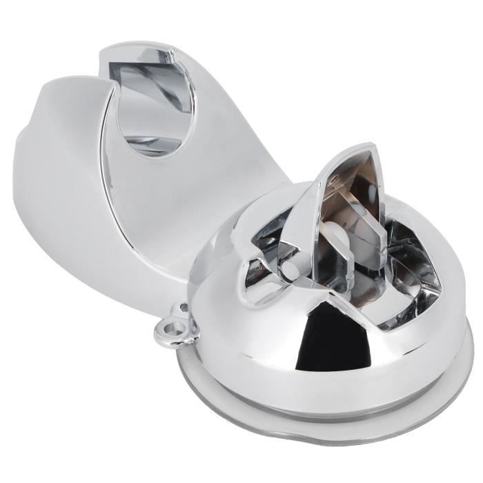 Support Pulvérisateur Toilettes 360° ABS Galvanisé - Fixation Sans Percer Pour Douche Bidet Et Chasse D'Eau