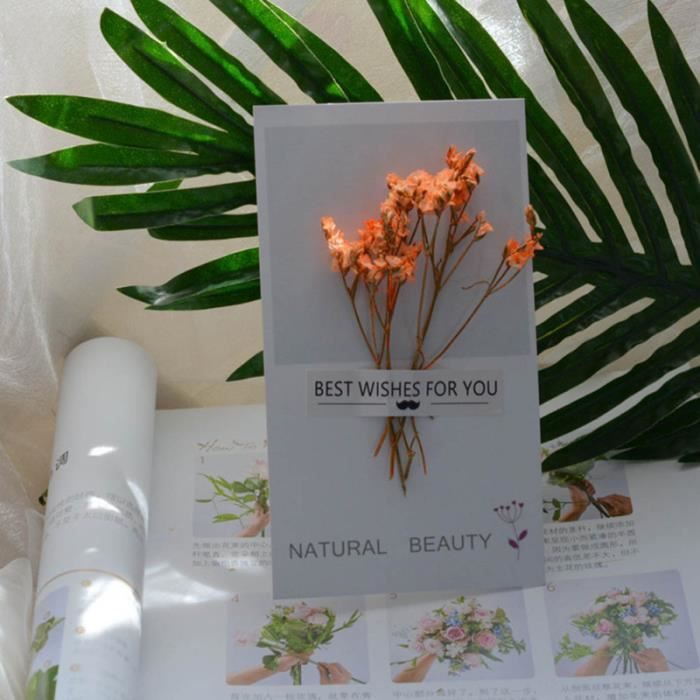 Cartes Remerciement Condoléances - Lot 20 Cartes Chrysanthème Blanc Avec Enveloppes