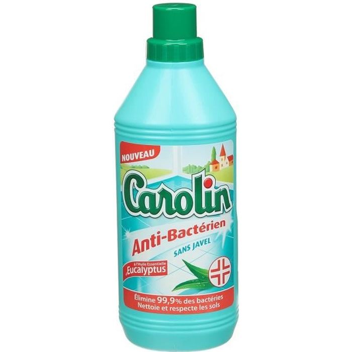Spray désinfectant Anti-bactérien sans-javel - Carolin