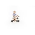 CHILLAFISH Porteur Quadie Basket Noir: trotteur bébé 4 roues avec panier, siège réglable en hauteur pour les enfants de 1 à 3 ans-1