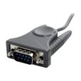 Câble adaptateur USB vers port série DB9 - Câble adaptateur USB vers port série DB9 - DB25 avec adaptateur DB9 DB25 - ICUSB232DB25-1