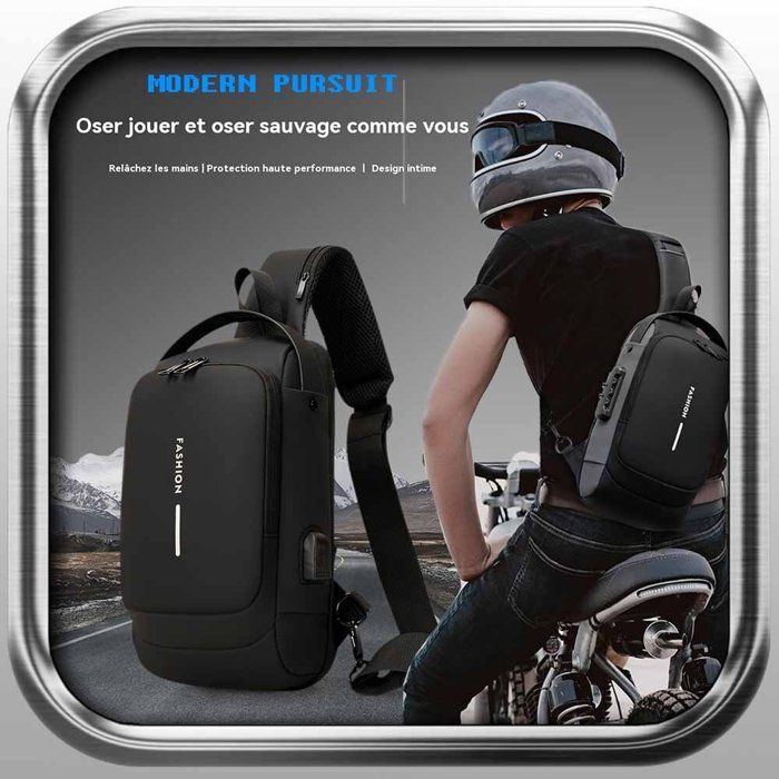 Bergxperten Sacoche | NOMALERO Sac à Bandoulière Imperméable Pour