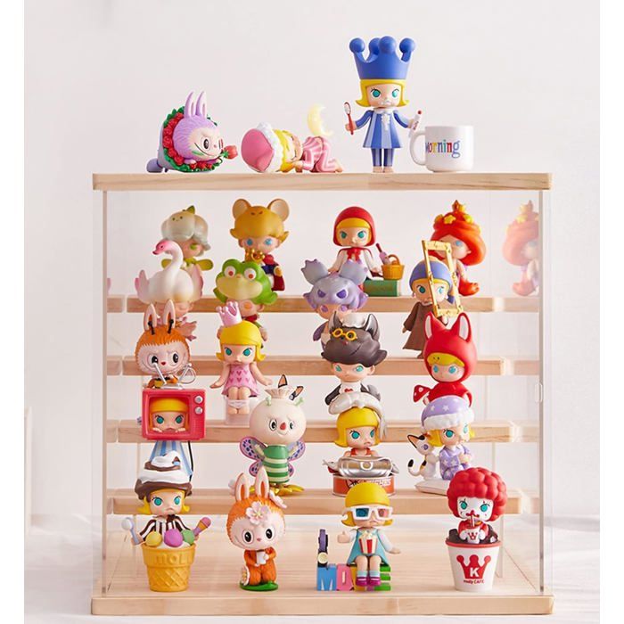 Vitrine Anti-Poussière Acrylique | Protection Maison Miniature, Book Nook & Puzzle 3D