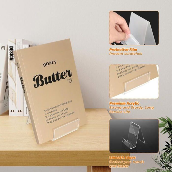 Porte-livre Acrylique Transparent Pour Tapis Roulant – Lisez Ou Regardez Des Films En Faisant Du Sport