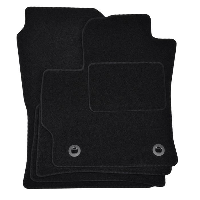 Tapis De Sol Velours Noir Sur Mesure Pour Toyota Prius II (2003-2009) – Antidérapant Et Renforcé - 4