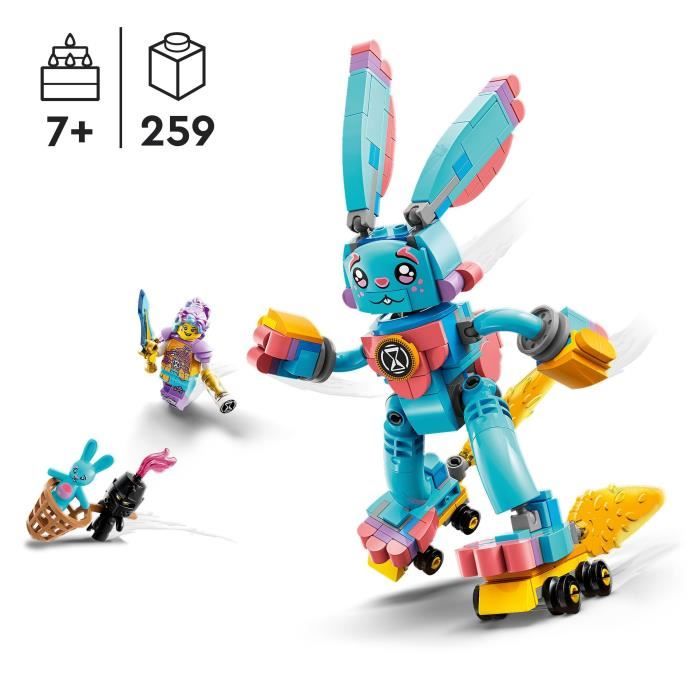 LEGO DREAMZzz 71455 Le Monstre-Cage, Jouet avec Figurines de Z