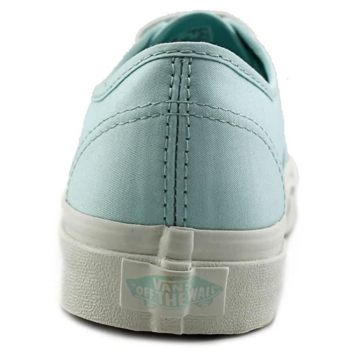 Baskets VANS Authentic Slim Toile Femme Turquoise Lacets Turquoise Cdiscount Chaussures