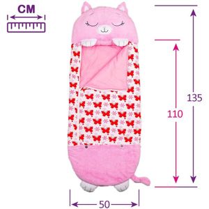 Sac de couchage matelassé Croco rose - Done by Deer