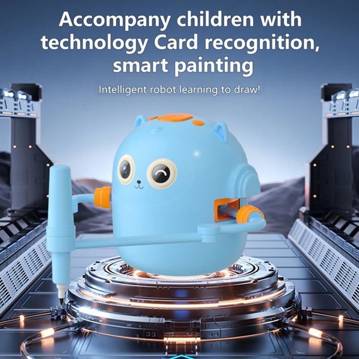 Robot Dessinateur Interactif Enfant - Robot éducatif Avec 100