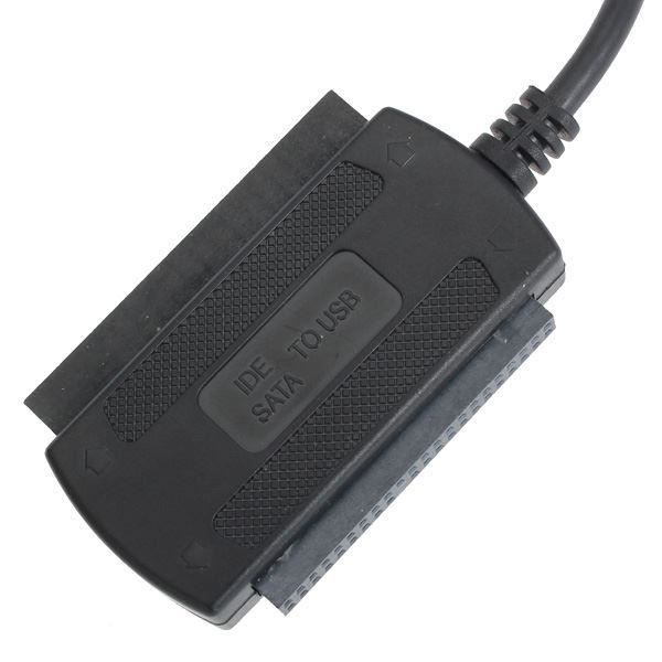 USB 2.0 vers IDE SATA 5.25 S-ATA/2.5/3.5 480Mb/s adaptateur pour Disque Dur  HDD