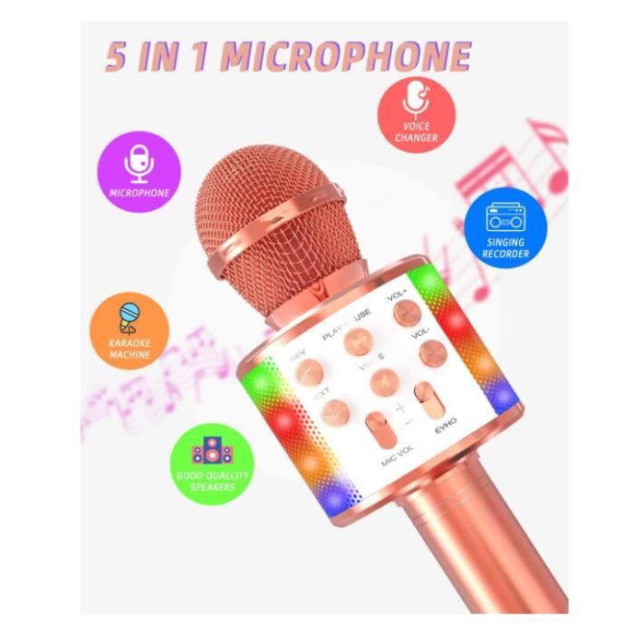 Jouet micro pour on sale chanter
