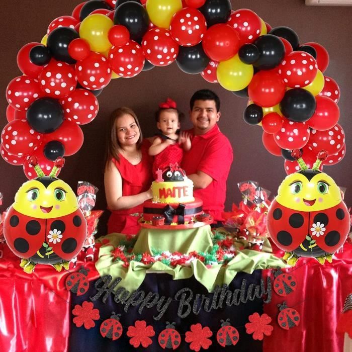 Pack décoration d'anniversaire Ladybug Miraculous