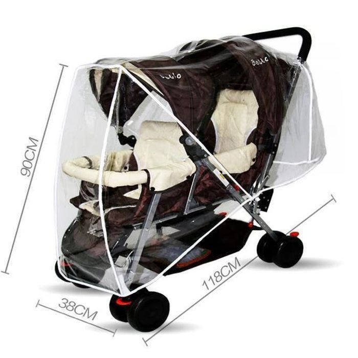Housse de pluie poussette universelle shop