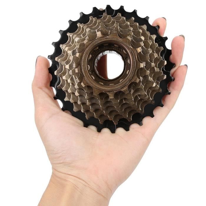 Cassette Vélo 6 Vitesses 14-28 Dents - Pour Un Pédalage Fluide Et Des Montées Plus Faciles ! - 7