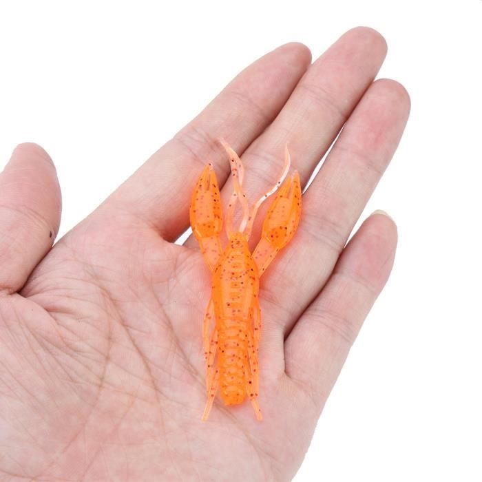 Leurre Grenouille Souple 4cm/4.8g - Lot De 6 - Pêche Eau Douce/salée - Neuf