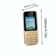 Téléphone mobile Pour Nokia C2-01 - Téléphone 3G 128 Mo couleur or-3