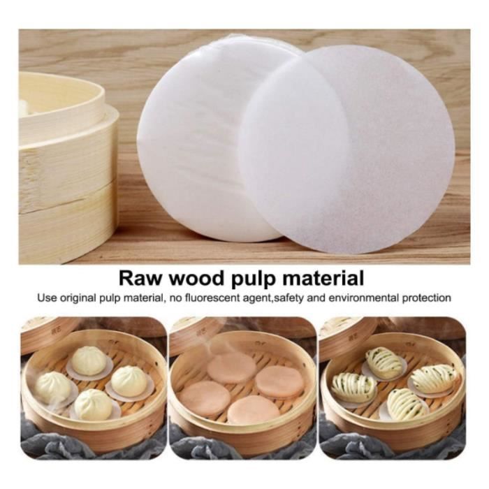 Papier Sulfurisé Rond 13 Cm Pour Burgers - 500 Feuilles, Antiadhésif, Compatible Air Fryer Et Moule à Steak