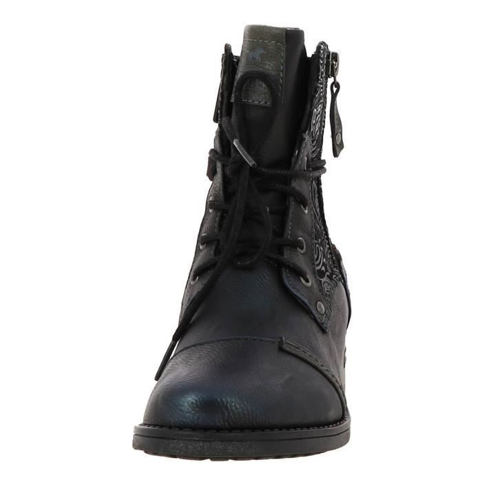 Bottine mustang on sale noir femme