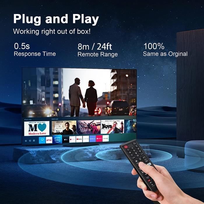 Samsung Smart TV BN59-01315B Télécommande Universelle de Rechange pour  Samsung Smart LED UHD QLED 4K HDR TV Télécommande Universelle pour Tous Les  Téléviseurs Samsung. : : High-Tech