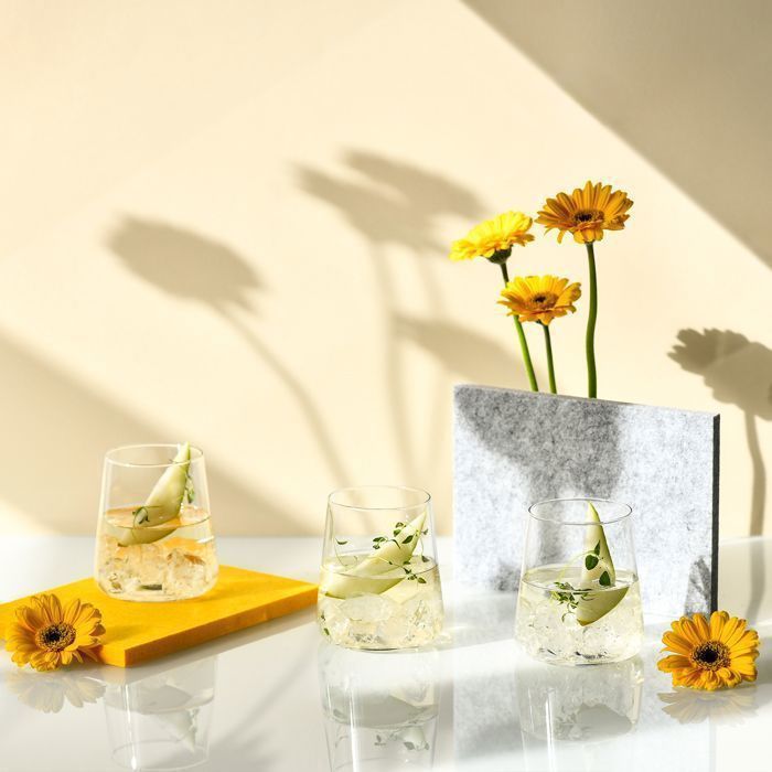 Promo Verre à Pied Bar Cocktail, Lot De 2 Verres à Pied 39 Cl Pour Pina Colada