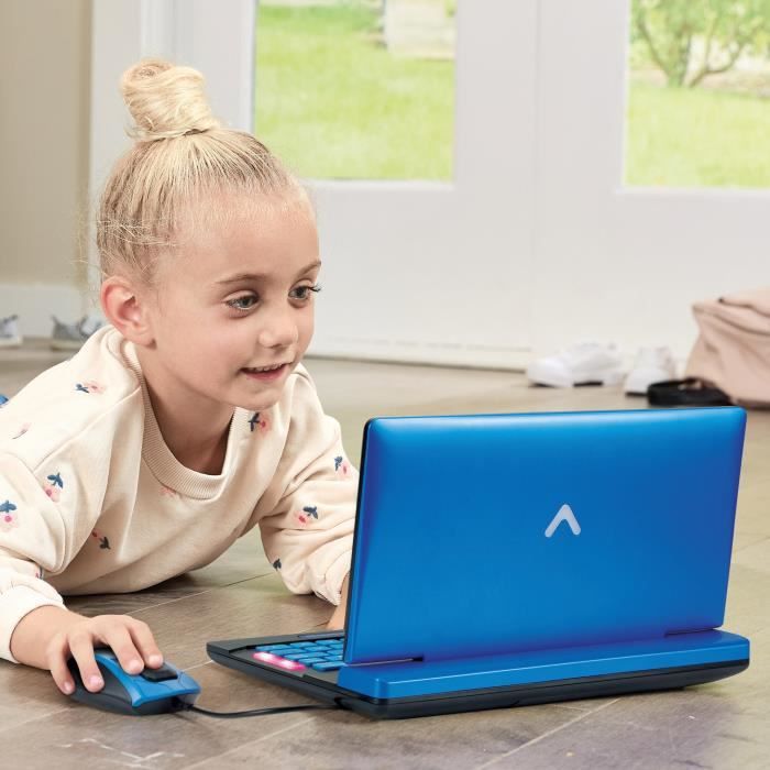 VTECH - GENIUS XL ORDI ÉDUCATIF BILINGUE - Bleu - Cdiscount Jeux - Jouets