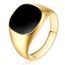 Bague Homme Chevaliere Couleur Or Acier Inoxydable Achat Vente