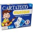 Cartatoto Musique - jeu de 110 cartes cartonnées plastifiées-0