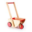 Poussette en bois poupee