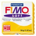 Pâte à modeler et à cuire Fimo Soft jaune solei…-0