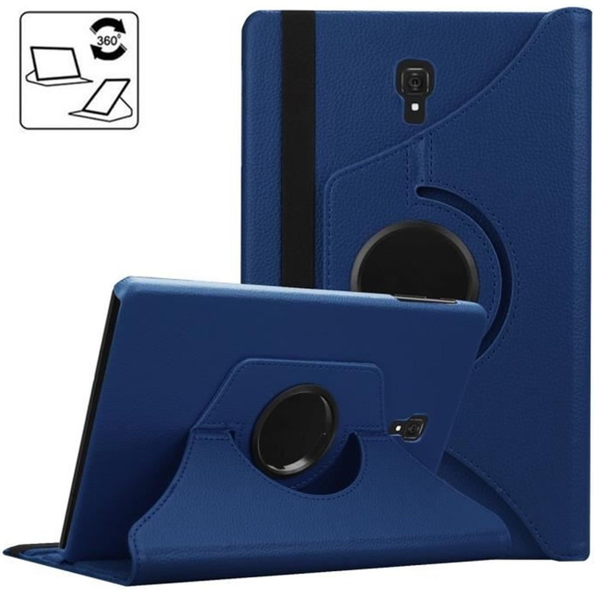 Etui Housse pour Samsung Galaxy Tab A (10.5) T590 T595 - 360 Rotation avec Stand de Tablette housse tablette samsung tab a boulanger