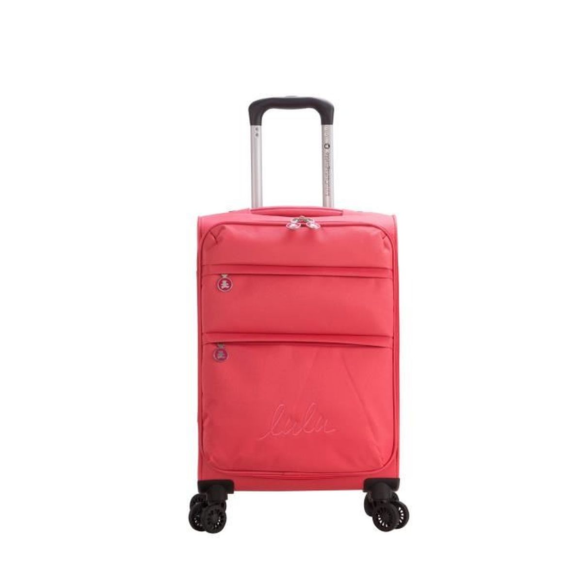 Valise Cabine Polyester 57cm Lulucastagnette Rose Rose