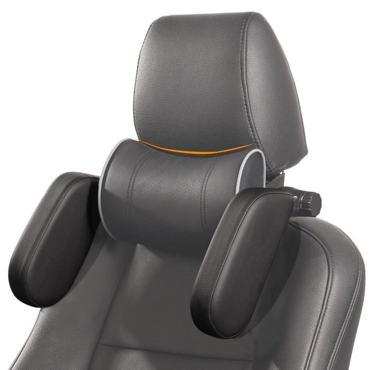 Coussin Appuie-tête Voiture En Cuir Nappa - Confortable, Ergonomique, Pour Nuque Et épaules