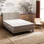 Matelas Epeda ressorts ensachés, mémoire de forme et laine L’Escapade 140x190