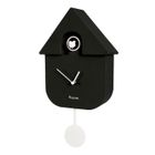 Horloge murale - FISURA - Coucou noir et blanc - 21,5 cm - Plastique ABS - Intérieur
