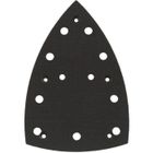 Patin perforé auto-agrippant FMS 200 Intec pour ponceuse - METABO - Dimensions 145x18x15 - Gris