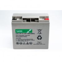 Batterie Plomb étanche Stationnaire et Cyclage Lucas VRLA AGM LSLC18-12 12V 18Ah