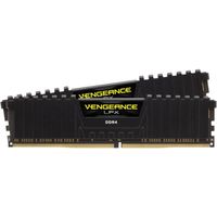 Mémoire RAM - CORSAIR - Vengeance LPX DDR4 - 16GB 2x8GB DIMM - 3200 MHz  - 1.35V - Noir (CMK16GX4M2B3200C)