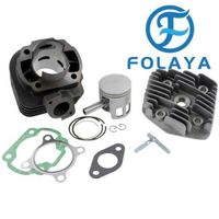 PISTON FOLAYA kit cylindre 70ccm compatible pour MBK Forte Mach G Ovetto Equalis Hot Champ 50cc