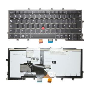 Clavier AZERTY Français De Remplacement Pour Lenovo ThinkPad T570 / T580 - Neuf - Réf. 79M01HT