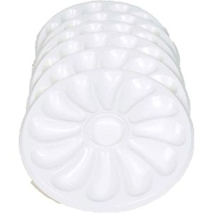 Accessoire Apéritif Huîtres Assiette à Huîtres Plastique 12 Places - Plateau Huîtres Fabriqué En France 31cm Diamètre
