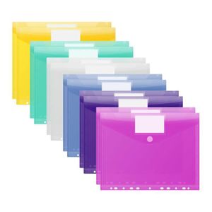 JUHONNZ Pochette Rangement A4,10 PCS Plastique Pochette Document  Transparente Pochettes à Dossiers Zippée Pochette 169 - Cdiscount  Beaux-Arts et Loisirs créatifs