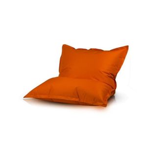 POUF - POIRE Oreiller Pouf KIDS - Orange - 140x100 cm - Confort