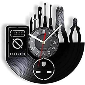 OBJET DÉCORATION MURALE Horloge Murale Silencieuse Sans Tic-Tac 12 Pouces 