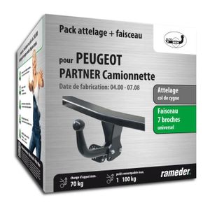 ATTELAGE Attelage - Peugeot PARTNER Camionnette/Monospace -