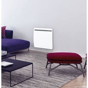 CONCORDE Ecodou 1500 watts Radiateur électrique à inertie Fonte + film chauffant - Entièrement programmable  LCD - 100 % France