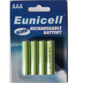 CHARGEUR DE PILES EUNICELL Lot 4 piles rechargeables AAA - LR03 - LR