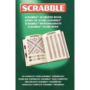 JEU SOCIÉTÉ - PLATEAU Livret de Score Scrabble