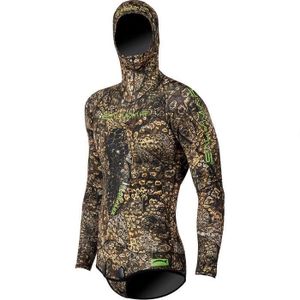 Veste Néoprène EPSEALON Kombu 7mm - Chasse Sous-marine - Camouflage Rochers - CE