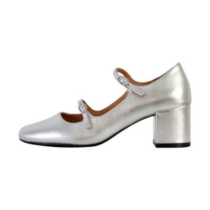 Ballerines Femme Lico Anna V - Bride Cheville Velcro, Semelle TPR Flexible, Cuir Lisse - Confort Optimal