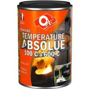 Aérosol haute température 600°C RICHARD multi-supports NOIR 400 ml 